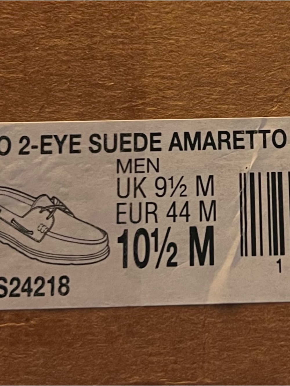 Sperry x Sunspel Original 2-Eye Suede Top Sider - Picture 6 of 6
